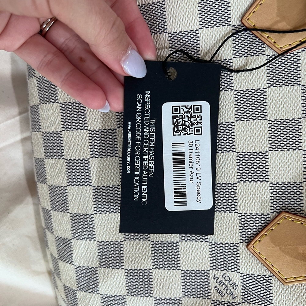 Louis Vuitton Damier Azur Speedy 30 - Picture 10 of 10
